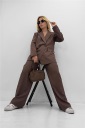 completo gessato blazer